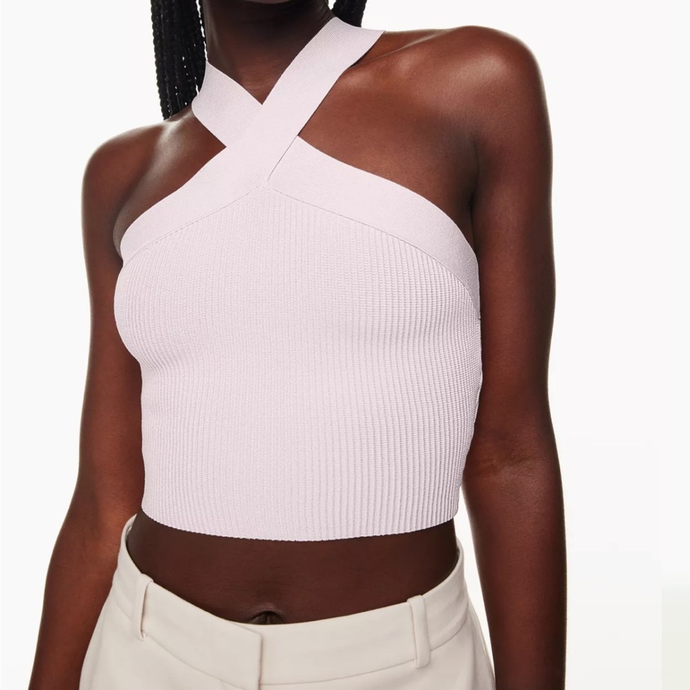 Aritzia Babaton Sculpt Criss Cross Tank Top (XS)